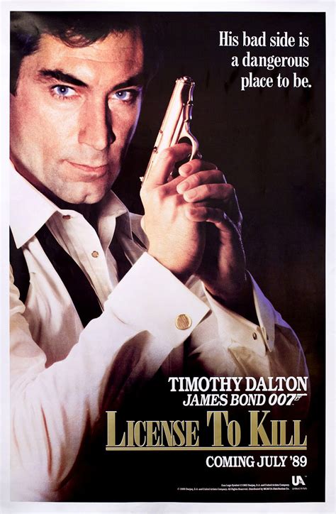 Licence to Kill Original 1989 U.S. One Sheet Movie Poster - Posteritati ...