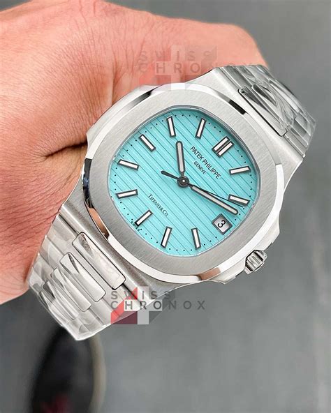 Patek Philippe Nautilus Tiffany Blue Dial Replica