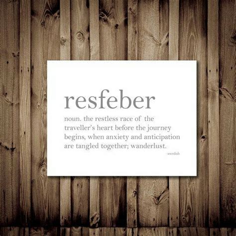 Resfeber | Ord, Texter, Resetips