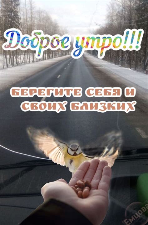 Берегите себя и своих близких | Доброе утро, Утренние цитаты, Картинки