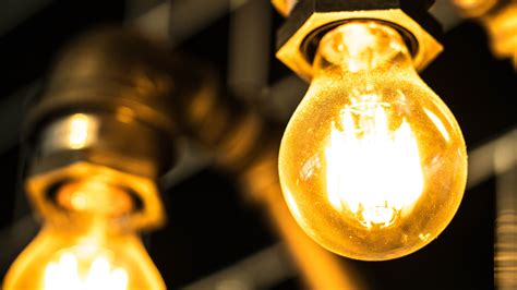 images blur bright bulbs close  dark electric