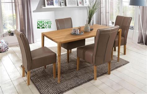 Купить Стол обеденный Mid-century из массива дуба ⏩ MOS-OAK