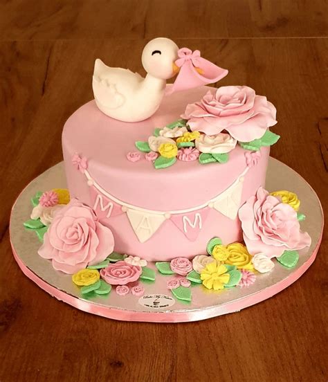 Stork Birthday Cake Ideas Images (Pictures)