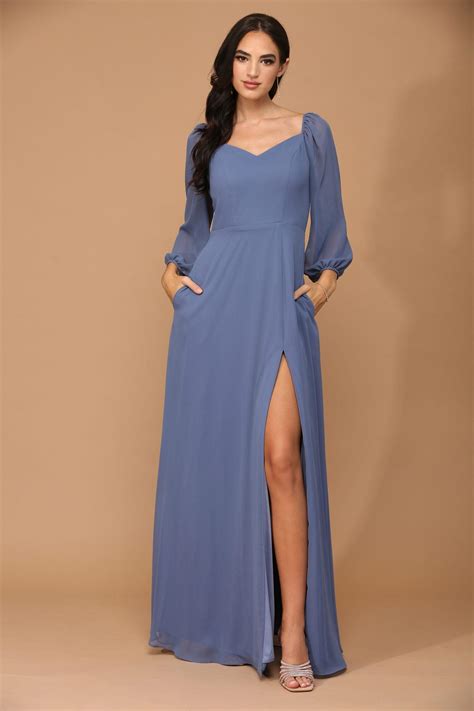 long sleeve formal dresses 11