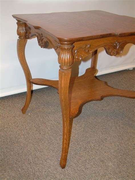 oak parlor table salado creek antiques