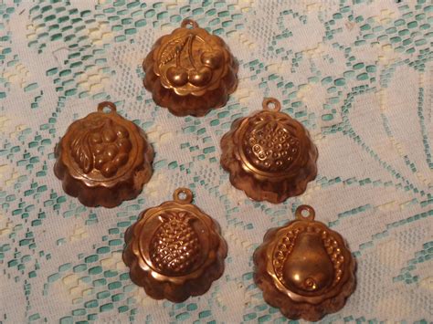 Vintage Miniature Copper Molds Copper Miniature Molds | Etsy