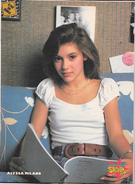 Alyssa Milano 80S Poster