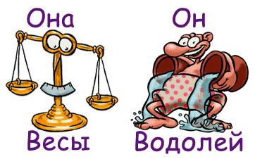 Совместимость Весов и Водолея