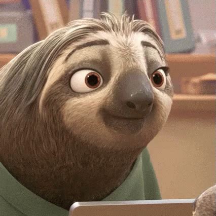 Блиц Скорость Без Границ Зверополис Ленивец GIF - Sloth Zootopia Flash ...