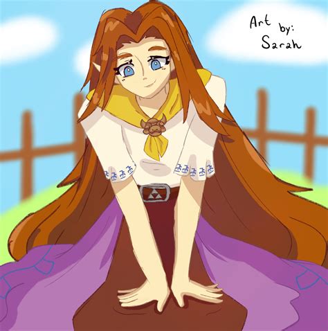 [OoT] Fanart of Malon~