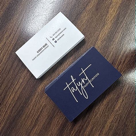 Soft-Touch Business Cards | Wright Graphic Design & Printing