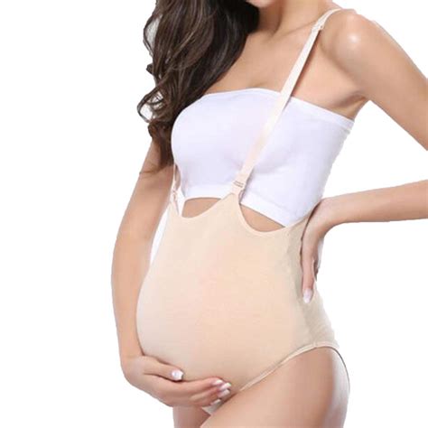 Fake Pregnant Belly 2 10 Months Silicone Fake Pregnant Womans