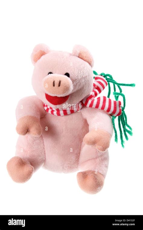 Soft Toy Pig Stock Photo - Alamy
