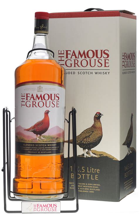 Famous Grouse Whisky in großer 4,5 Liter Whisky Flasche