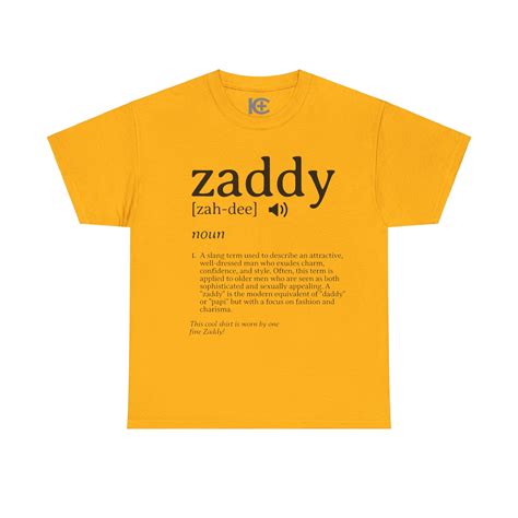 Funny Dad Tee - Zaddy T-shirt - Cool Dad Gift - Fathers Day Tshirt
