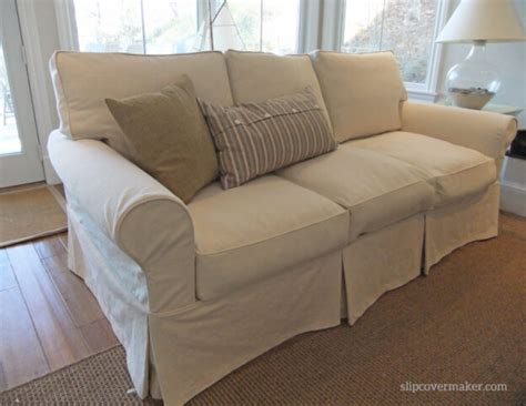 Washable Natural Denim Slipcovers for Lakeside Living – The Slipcover Maker