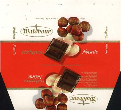 German chocolate wrappers Waldbaur