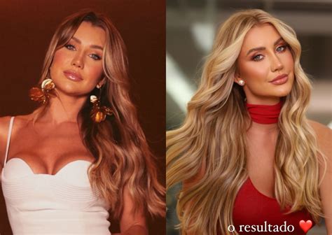 Ana Paula Siebert Justus Antes E Depois - Ana Paula Siebert muda cor dos cabelos inspirada no loiro da filha ...