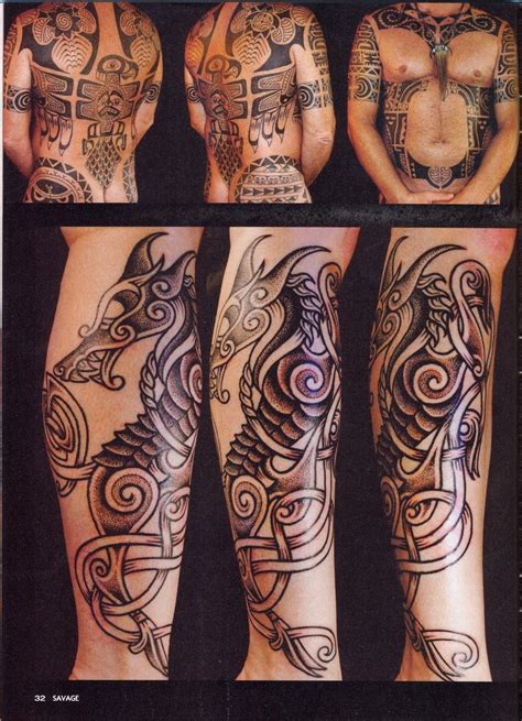 SKiN&BoNE: Tattoo Savage #123 April 2013