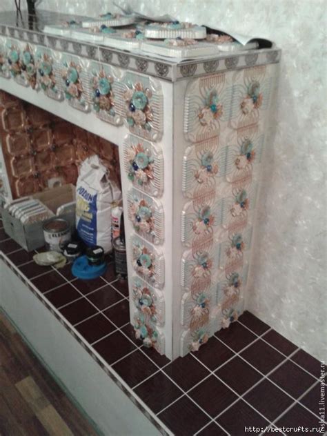 Очень красивый фальшивый камин своими руками - Russian-Handmade.com