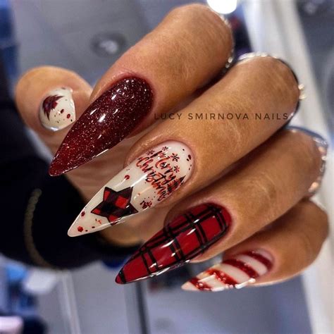 Острый маникюр зимы 2025: 160+ самых красивых идей | Manicure, Nails ...
