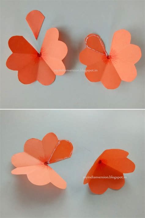 DIY Easy POP UP Card : Photo Tutorial | Pop up flower cards, Diy pop up ...