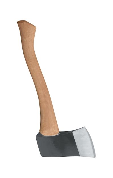 premium photo axe isolated  white background
