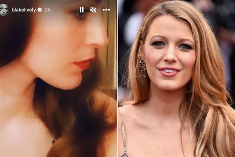 Blake Lively Posts Sultry Dark-Haired Selfie as It's Revealed She'll ...