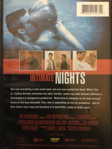 Intimate Nights (DVD, 2000) J. Cynthia Brooks, William Christopher, Kim