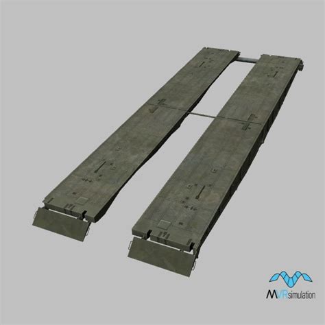 TMM-3M1-Bridge.UA.green 3D Model | MVRsimulation