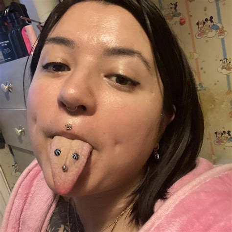 Tongue Surface Piercings