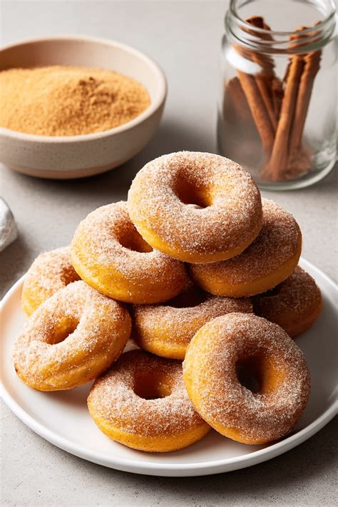Baked Pumpkin Doughnuts