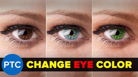 How To Change Eye Color In Photoshop - 90-Second Tip #06 - Photoshop Trend