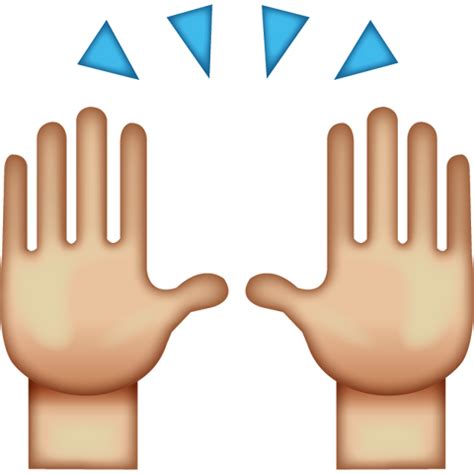 Download High Five Emoji Icon | Emoji Island