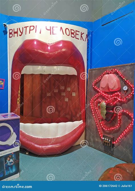 Inside Human Body Museum in VDNH, Moscow Editorial Photography - Image