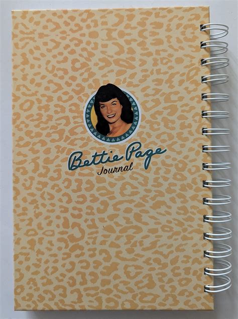 Lot - Vintage Pin Up Book Kournal Bettie Page