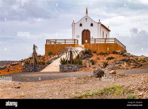 Capela Nossa Senhora De Fatima - The small chapel Capela de Nossa Senhora de Fátima on Boa Vista, Cape ...