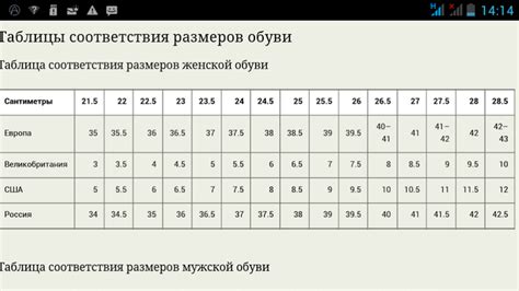 40 размер обуви, это какой размер обуви в США?