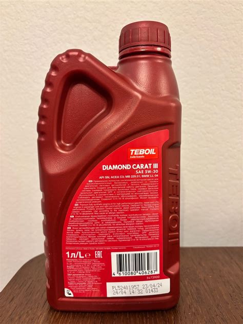 Teboil Diamond Carat III 5W-30 Carbon to Lubes свежее - Страница 2 ...