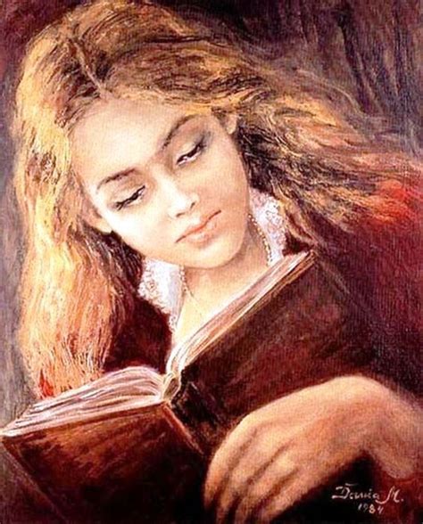 Даната Масзинска Девушка с книгой | Reading art, Girl reading book ...