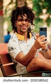 Portrait Black Man Dreadlocks Concept Lifestyle Stock Photo 2030188562 ...