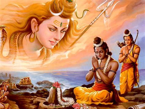 xpx   hd wallpaper lord shree ram shiva