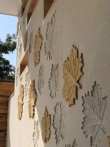 Maple Leaf Wall Design - 3D Maple Leaf Wall Design Manufacturer from Jaipur