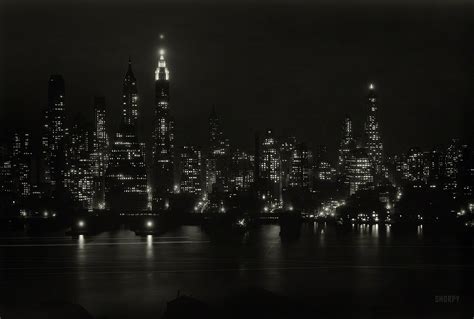 Ночной Манхэттен 83 года назад: foto_history — LiveJournal