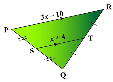 midsegment triangle worksheets