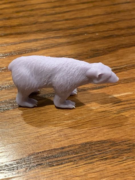 3D Printable Polar Bear by Harry's 3d Sculpting