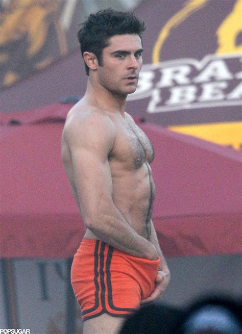 Celebrity & Entertainment | Zac Efron Grabbing His Bulge on Set Will