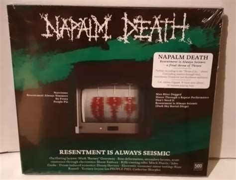 Napalm Death Resentment Is Always Seismic Cd Digipack | MercadoLibre
