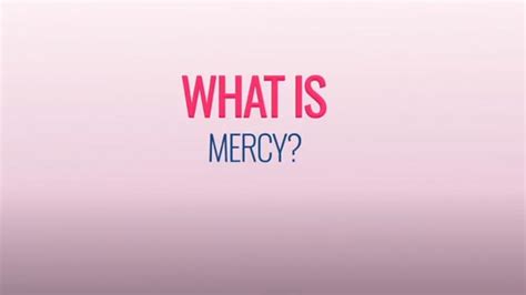 What is Mercy? - Bible Christian Resources - Audio, Video, Bible ...