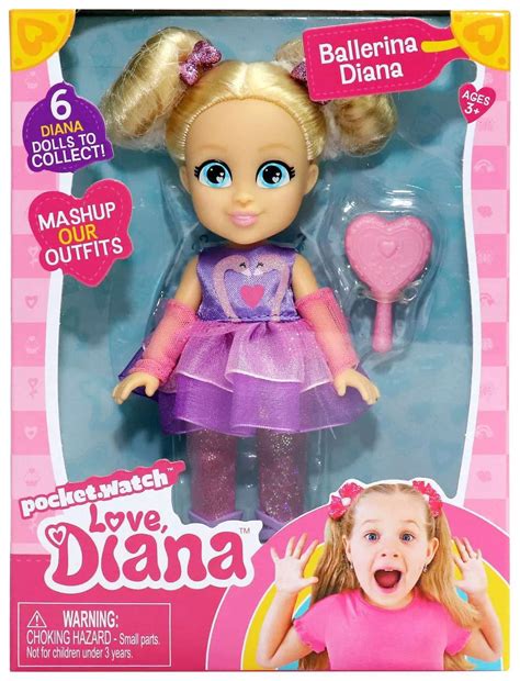 Love, Diana Ballerina DIana Doll - Walmart.com